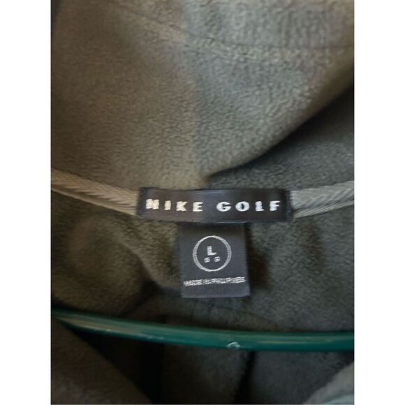 Nike golf thermal green fleece zipper jacket mens large - Picture 2 of 7